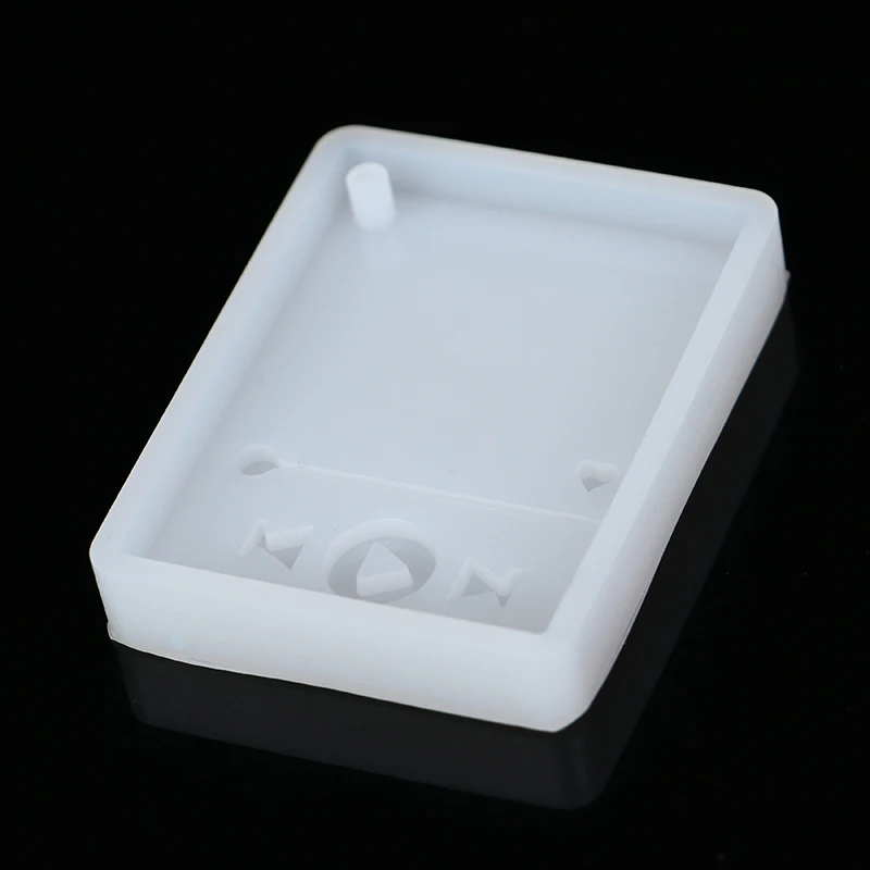 Super Glossy Epoxy Resin Player Mold Keychain Casting Silicone Mould DIY Crafts