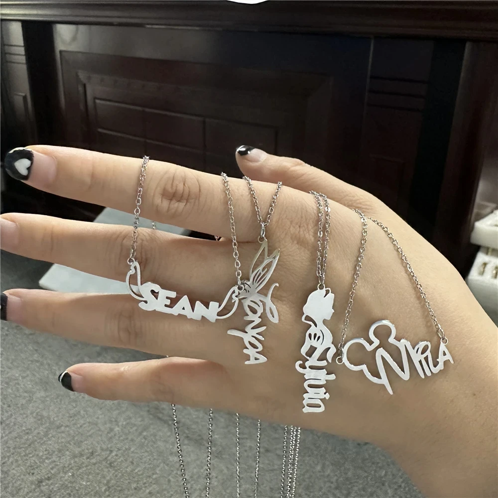 

Jewelry Custom Valentine's Day Necklace Choker Necklaces For Women Men Pendant Stainless Steel Valentines Gifts Birthday Gifts