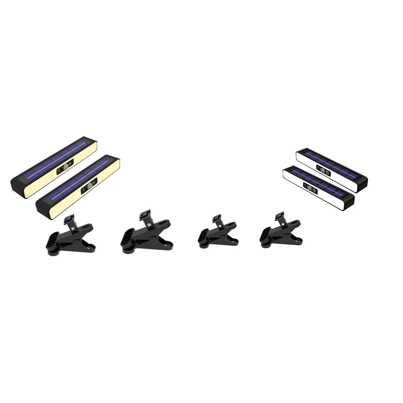 

Adjustable Angle Landscape Light Solar Landscape LED Light Waterproof Decorative Stair Clamp Light Durable Easy Install