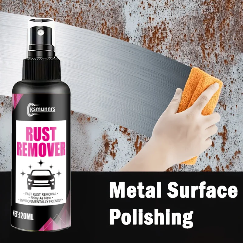 Powerful Rust Removal And Anti-Rust Spray - with a Quick Penetration Formula And a Key Nozzle Design, It Effectively Removes Rus