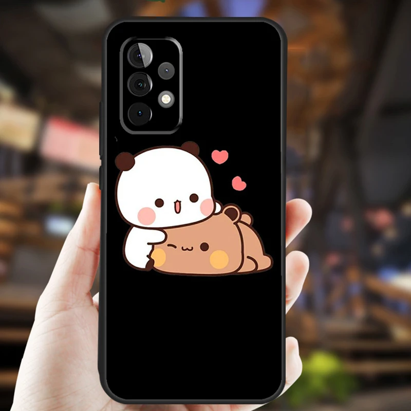 Cute BuBu DuDu Case For Samsung Galaxy A52 A32 A22 A12 A13 A33 A53 A73 A14 A34 A54 A50 A51 A71 A52S Cover