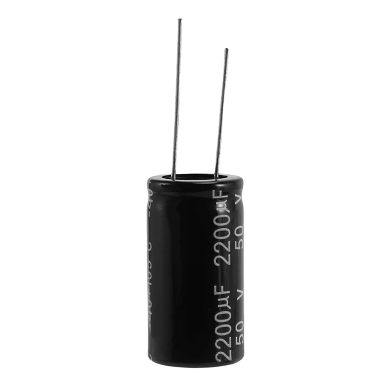 40 Pcs 2200UF 50V 105C Polarized Electrolytic Capacitors 16X31mm