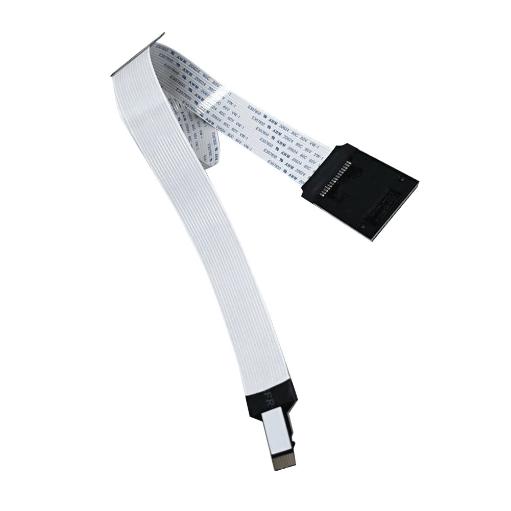 TF to SD 메모리 카드 익스텐션 케이블 카드 리더, 확장기 TF 메모리 카드 익스텐션 어댑터 케이블, 48cm