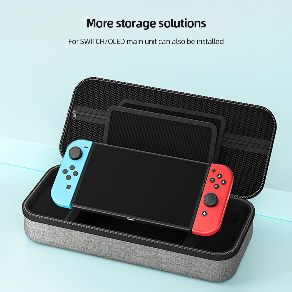 

Портативная сумка для переноски, водонепроницаемая жесткая сумка из ЭВА, жесткая сумка для переноски с защитой от царапин, аксессуары для консоли Asus ROG Ally