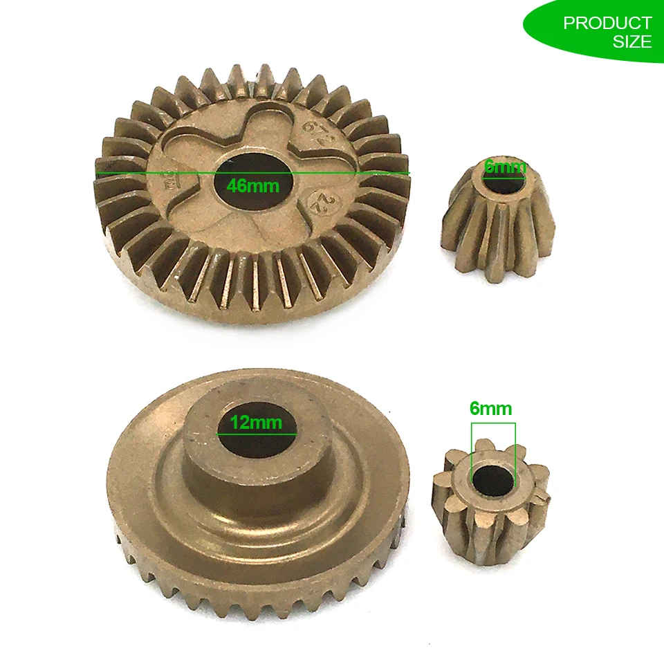 Replace For Bosch GWS6-100 GWS6-115 6-125 GWS 600 650 660 670 6700 Conversion Gear Pinion Angle Grinder Starght Gear Set Good