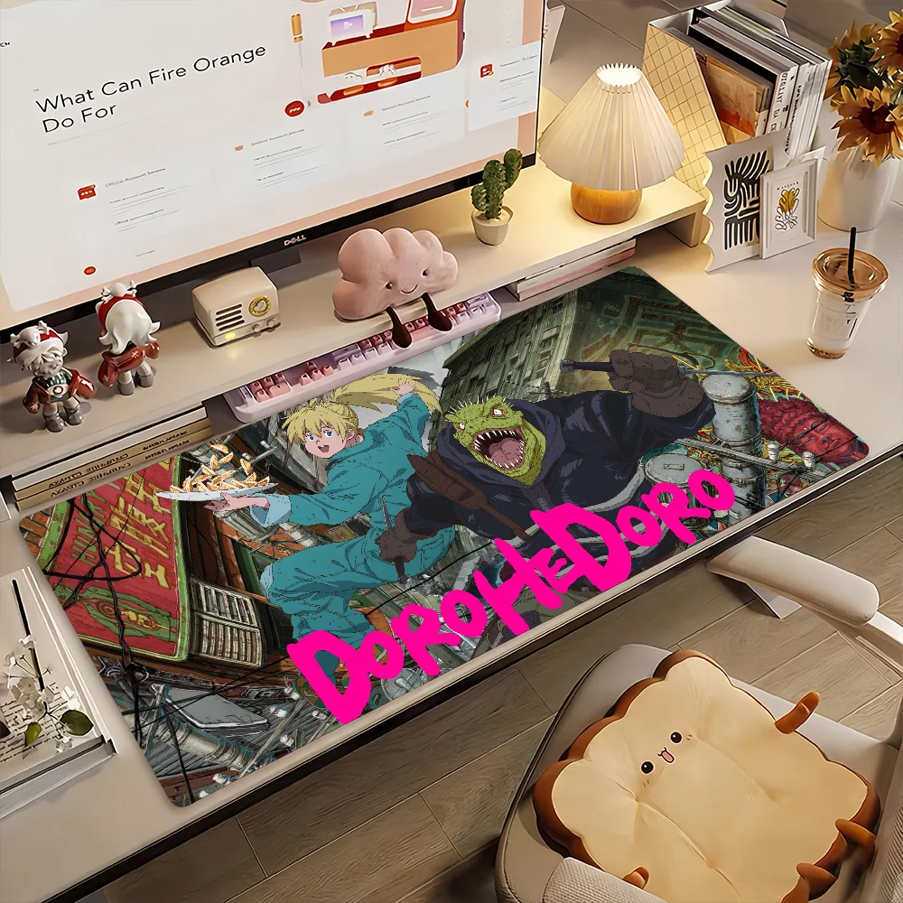 

Anime D-DorohedoroS Mouse Pad Non-slip Rubber Gamer Balance Computer Mat Decoracion Deskmat Laptop Office Large