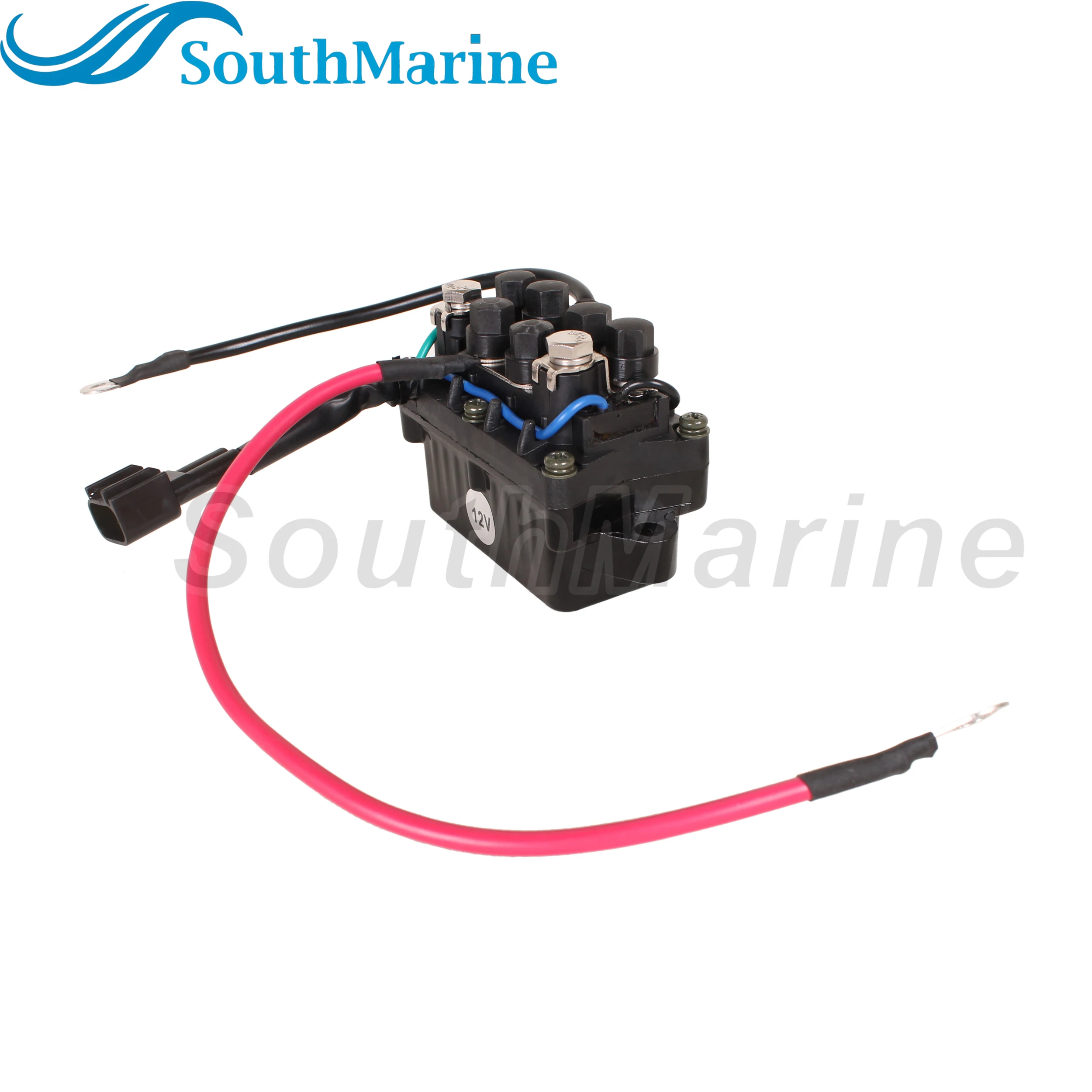 Boat Engine 68V-81950-01 68V-8195B-01 Trim Tilt Relay / Solenoid Switch for Yamaha 115HP, 12V