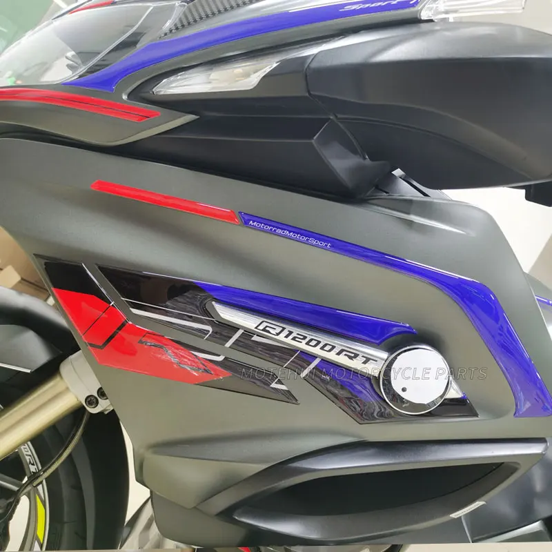 Motorcycle For BMW R1250RT R 1250 RT Trunk Luggage Cases Protector Tank Pad Grips Kit Knee Wheels Stickers Decals Fairing Fender