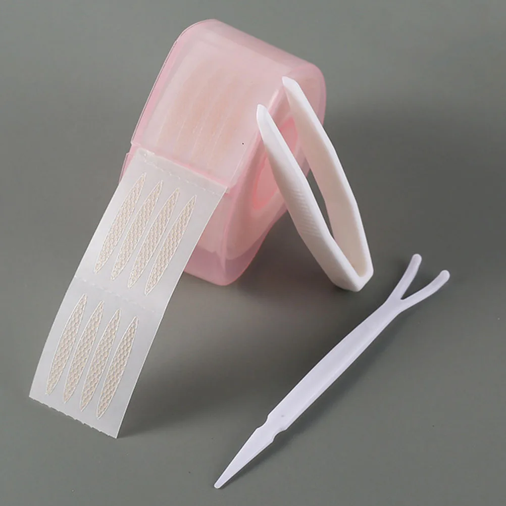 3 لفات من ملصقات الجفن الدانتيل، رقع عين مزدوجة واقعية، مادة آمنة صديقة للبشرة، أداة مكياج سهلة الاستخدام للاستخدام اليومي #1