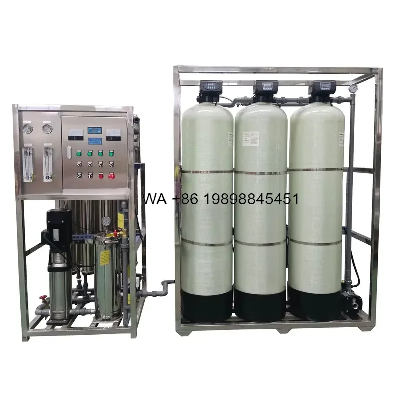 Wmwmnu for UV Ozone Integrated RO Reverse Osmosis Water Treatment Equipment with PLC Controlled Pressure Vessel and 1 Year