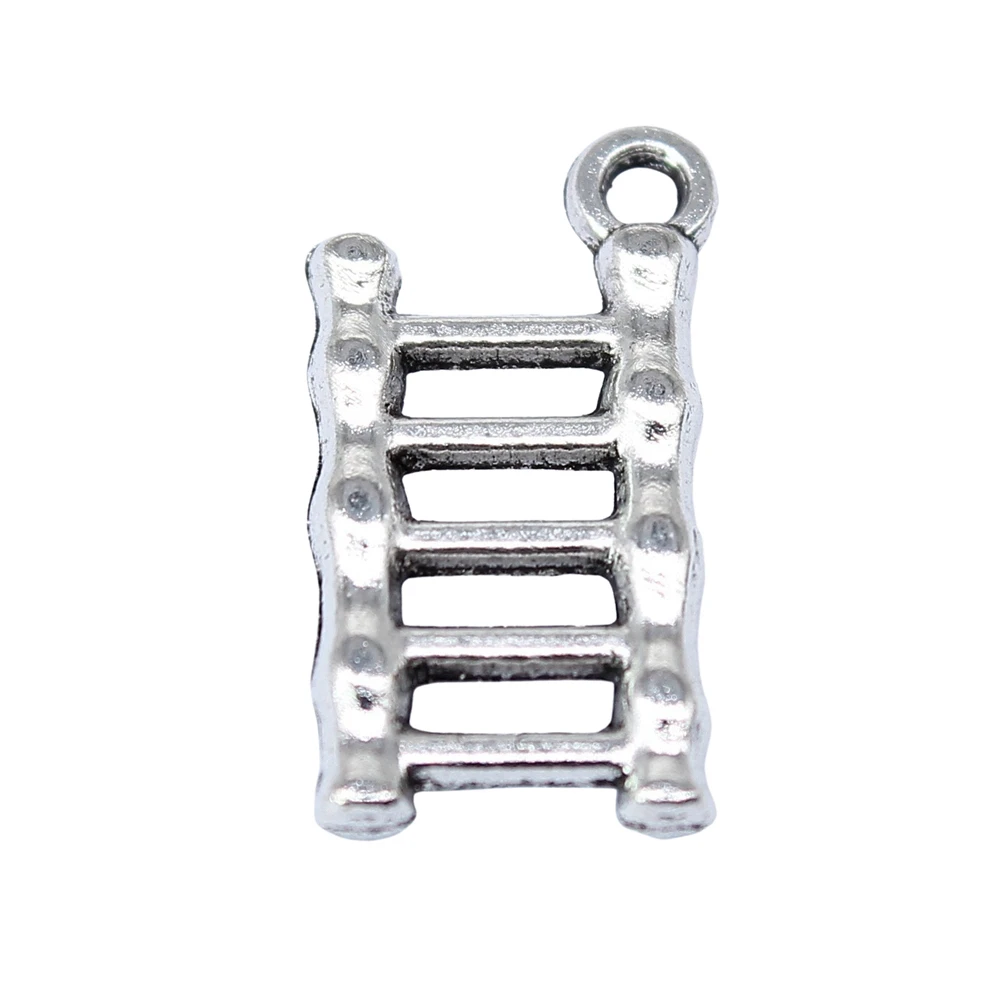 Materials Ladder Charms Supplies For Jewelry 15x8mm 40pcs