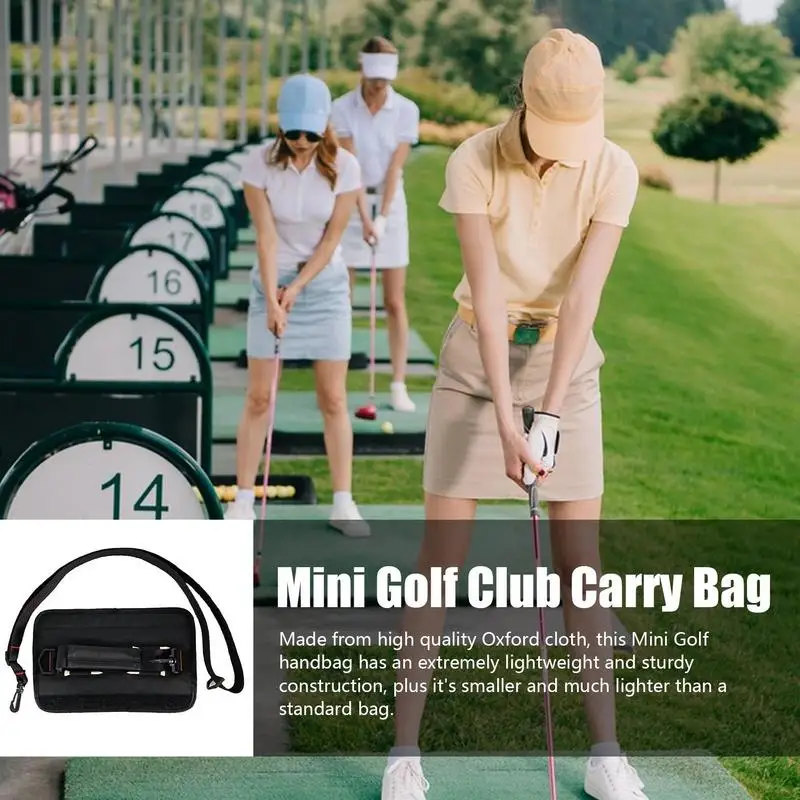 Sac de voyage de golf léger pour hommes et femmes, mini sac de club de golf portable, entraînement, pratique, pliable