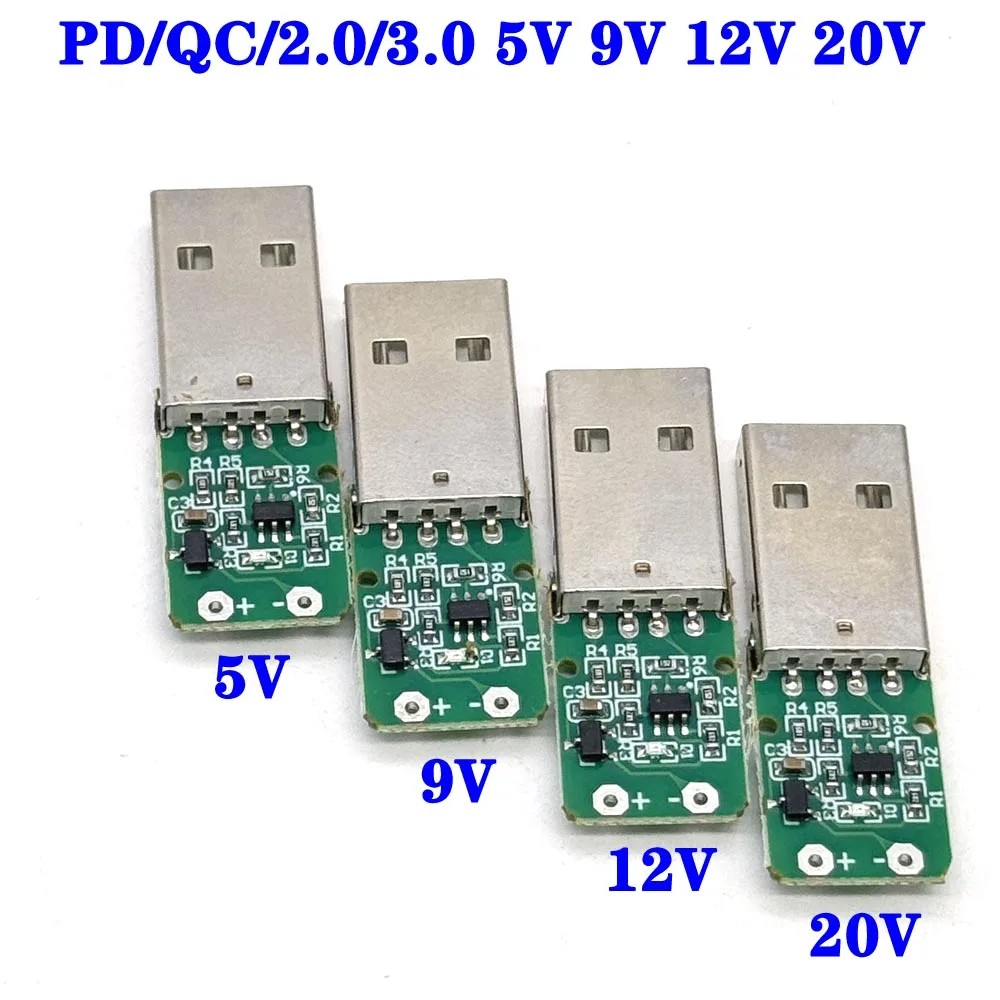 

Fast Charge QC2.0/3.0 Decoy Trigger Board Induction Line Motherboard 9V 12V 20V Power Supply Instead of Booster Board