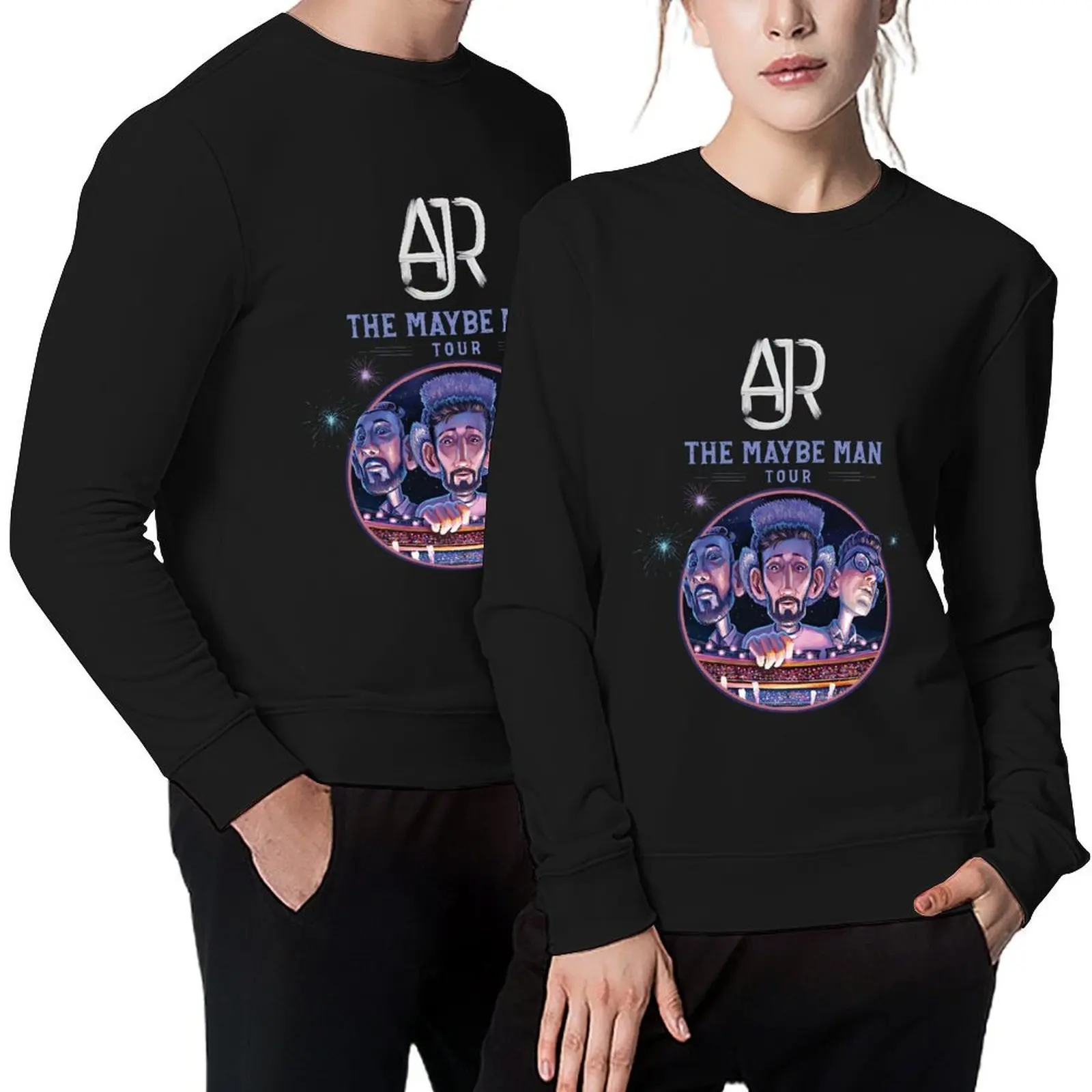 

AJR The Maybe Man Tour 2024 Tour Band Fan Concert Pullover autumn graphic t shirts men blouse sweatshirt