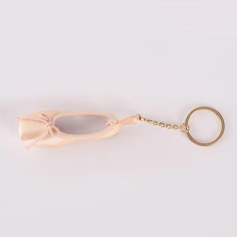 Mädchen Ballettschuh Schlüsselanhänger Damen Spitzenschuh Anhänger Dekoration für Tänzerin Ballerina Tanztaschen Ballett Zubehör Geschenke Schlüsselring – Detail 9