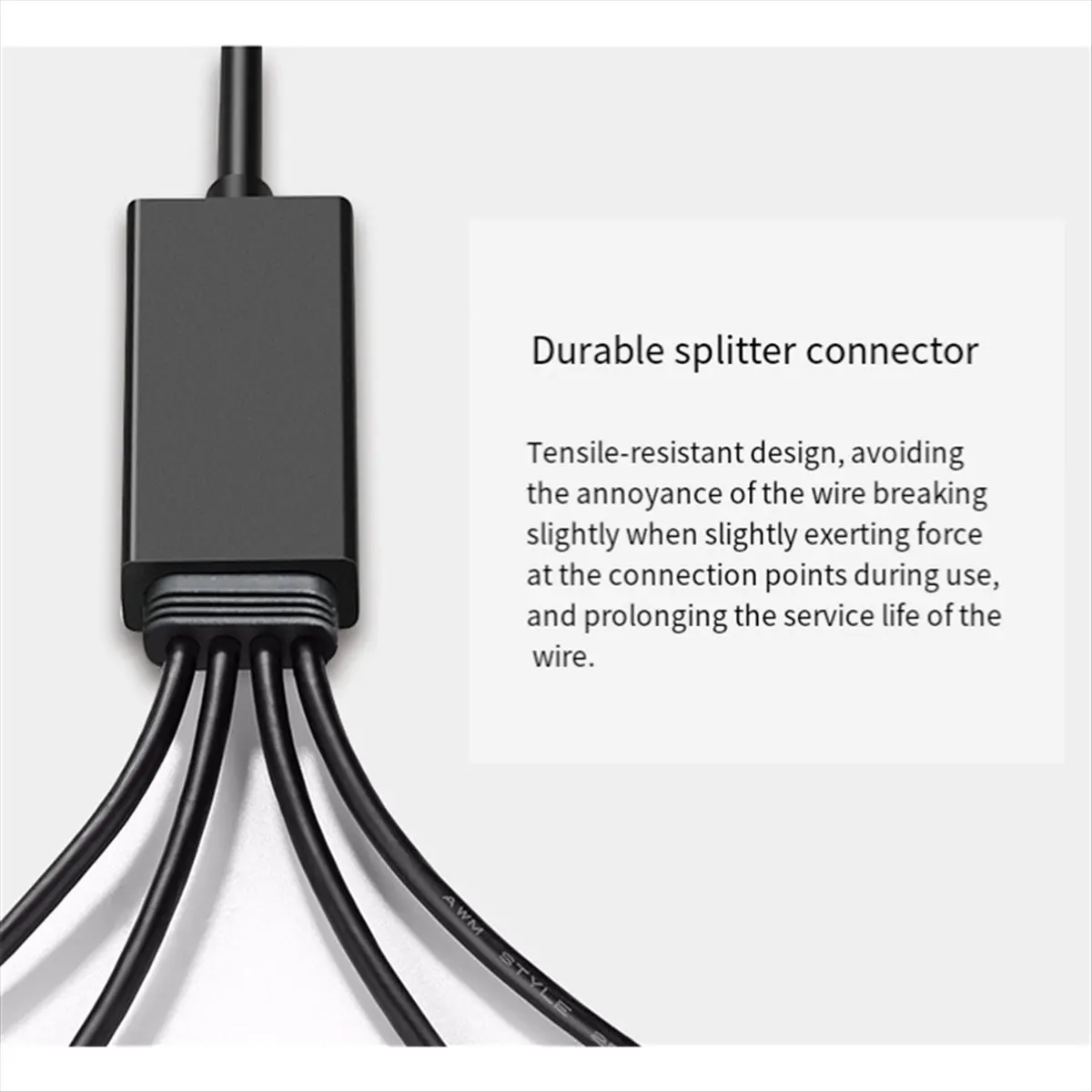 goodidea 4 Port USB to RS232 DB9 Serial (9-Pin) Adapter Cable for MAC OS, Windows, Android, Linux