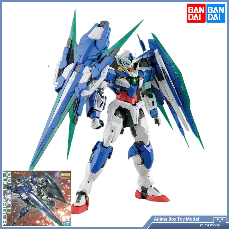 

Gundam BANDAI MG 1/100 GNT-0000 00Qan[T] GUNDAM 00Q Full Sabre Сборная модель Фигурки для игрушек Подарки для детей