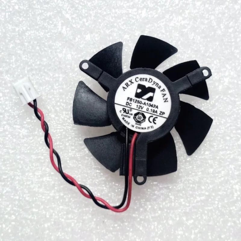 Cooler Fan For FS1250-A1042A 12V 0.19A Equilateral Hole Spacing 39MM Sanjiang 430 610 620 6670