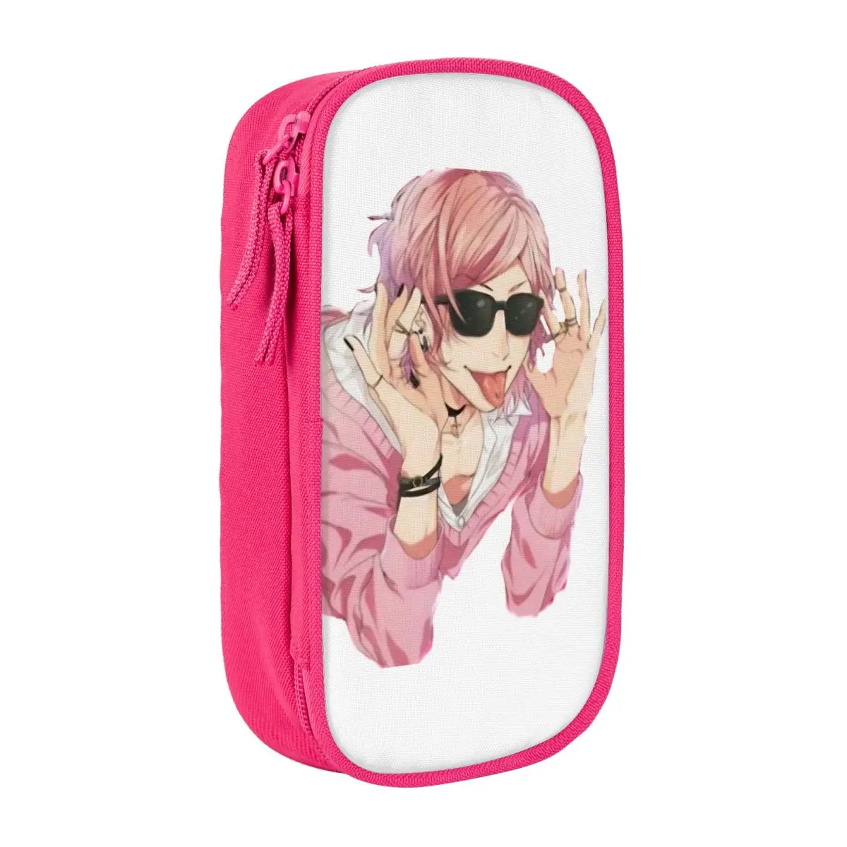 

Funny Yuri Ayato Yarichin B Club Anime Pencil Case New Pen Bag for Student Large Storage Students School Gifts Pencilcases
