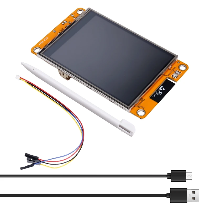 

Плата разработки ESP32, Wi-Fi, Bluetooth, 2,8-дюймовый модуль Smart Display TFT, сенсорный экран, двухъядерный процессор, до 2484 МГц
