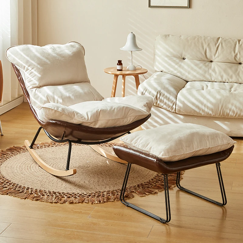 

Wooden Clearance Living Room Chairs Modern Large Oversized Lounge Chairs Velvet Fluffy Cadeiras De Sala De Estar Home Furniture