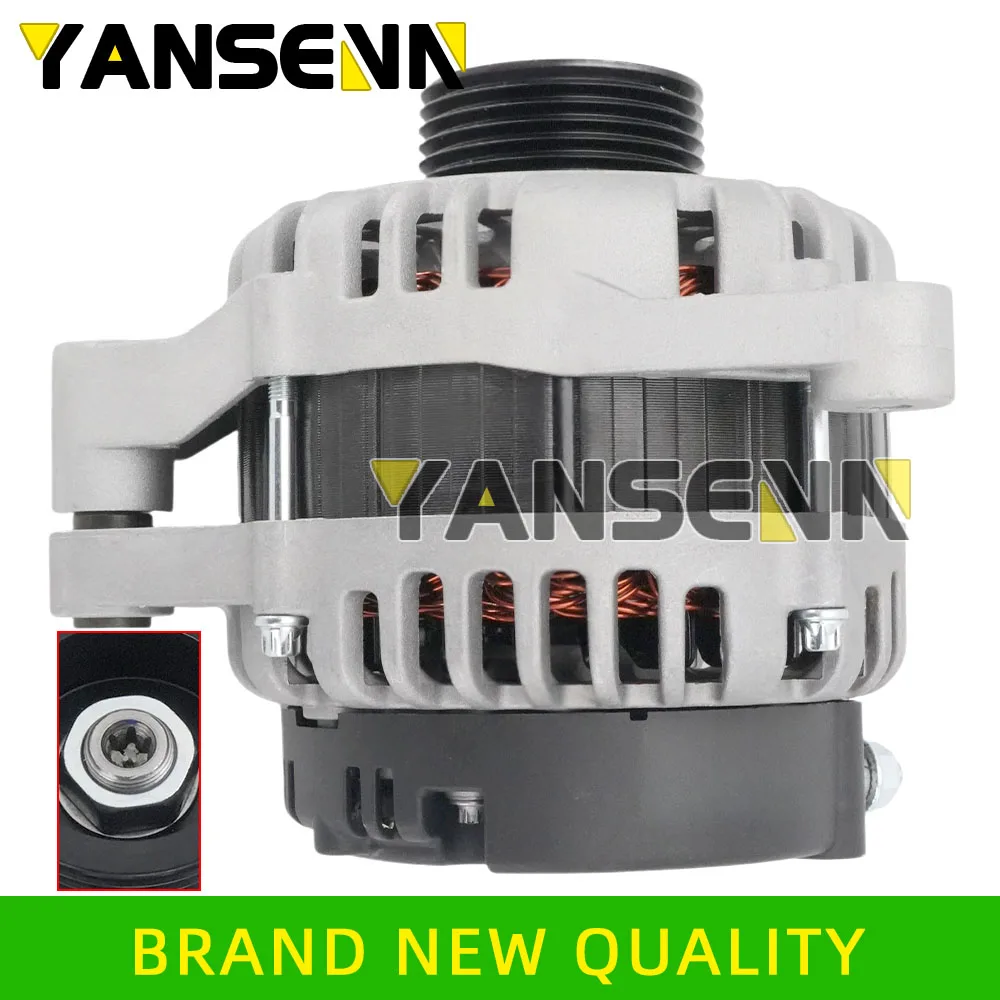 For Chery A3/Cielo M11 Chance Tengo J3 Tiggo 3 Arrizo 6/7 E4G16 110A 12V CW  Alternator-3701010BA Engine Generator