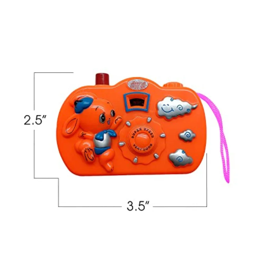 Camera Toy Set with Images in Viewfinder 24PCs - Party Favors for Toddlers, Goodie Bags Stuffers for,3 Colors view 3