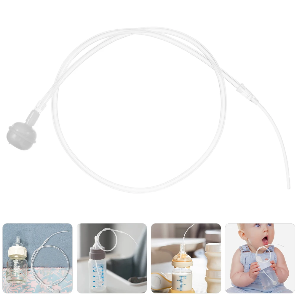 

2pcs Breastfeeding Aid Tube Lactation Support Hose For Baby Bottle Feeding Replacement Part Enhances Milk Flow Prevents Backflow