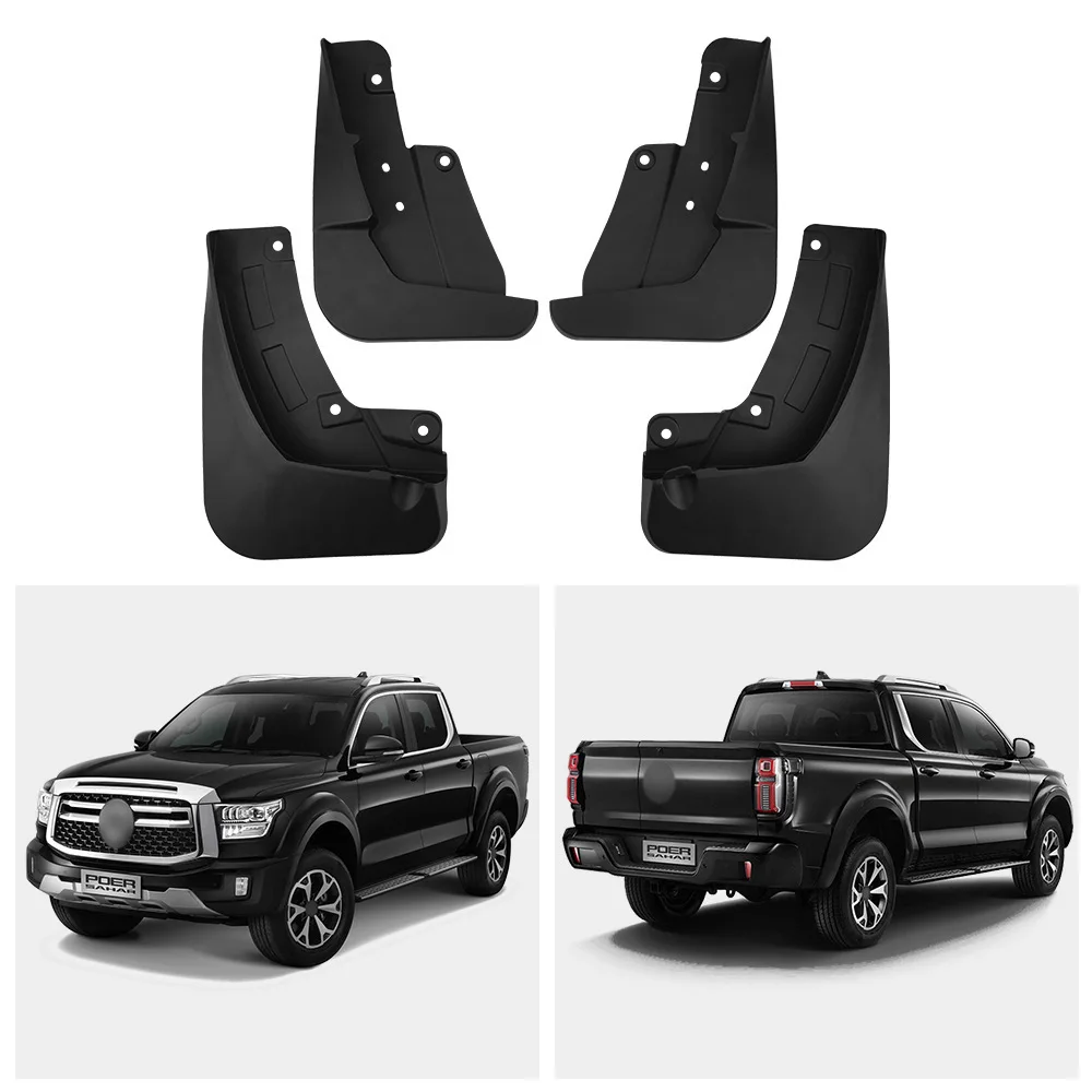 

Брызговики для GWM POER SAHAR P500 Cannon Alpha 2024 2025, брызговики, брызговики, крылья, аксессуары для брызговиков