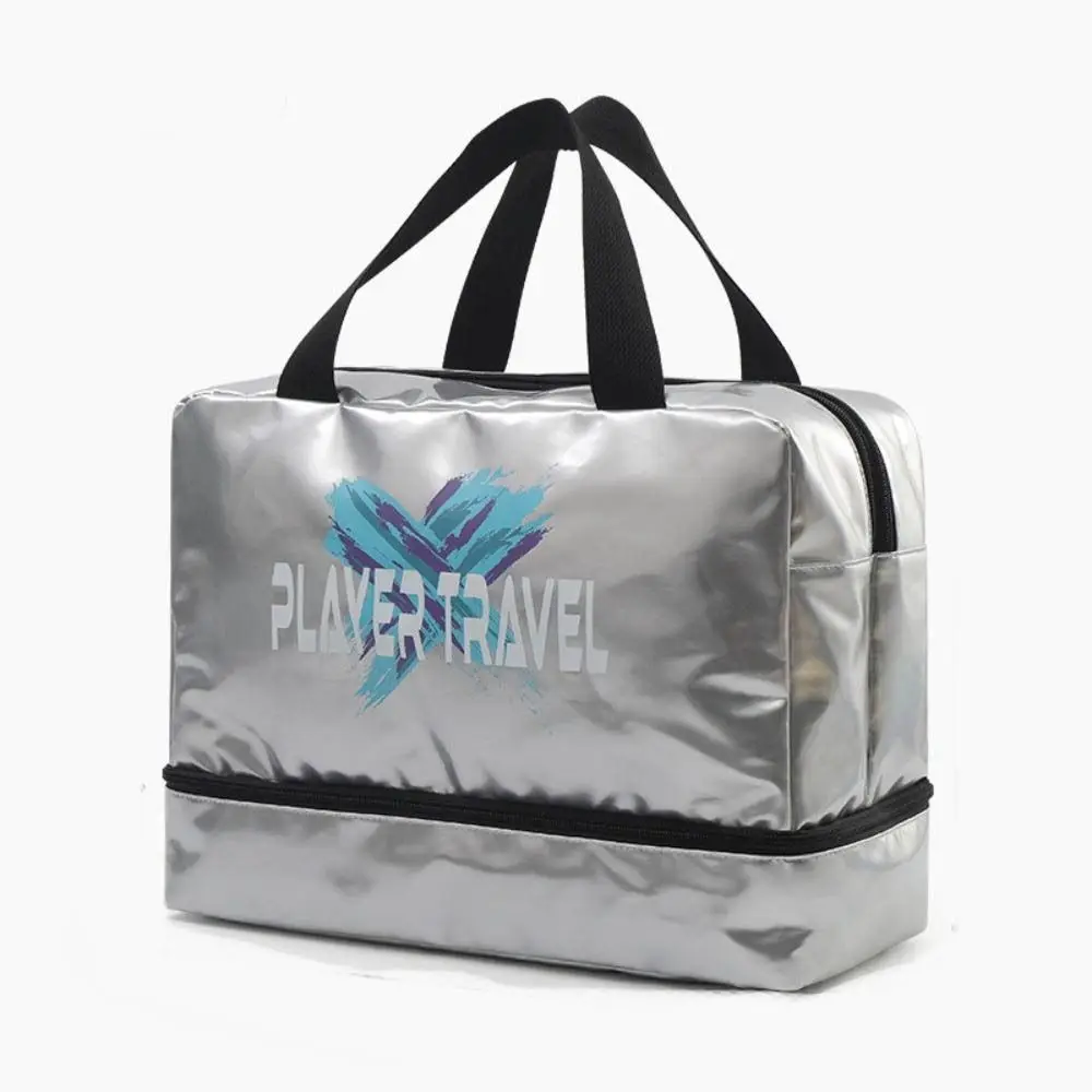 

Водонепроницаемая спортивная сумка с отделением для сухого и влажного воздуха с карманом для обуви, сумка для бассейна, ручная дорожная сумка большой вместимости, пляжная сумка