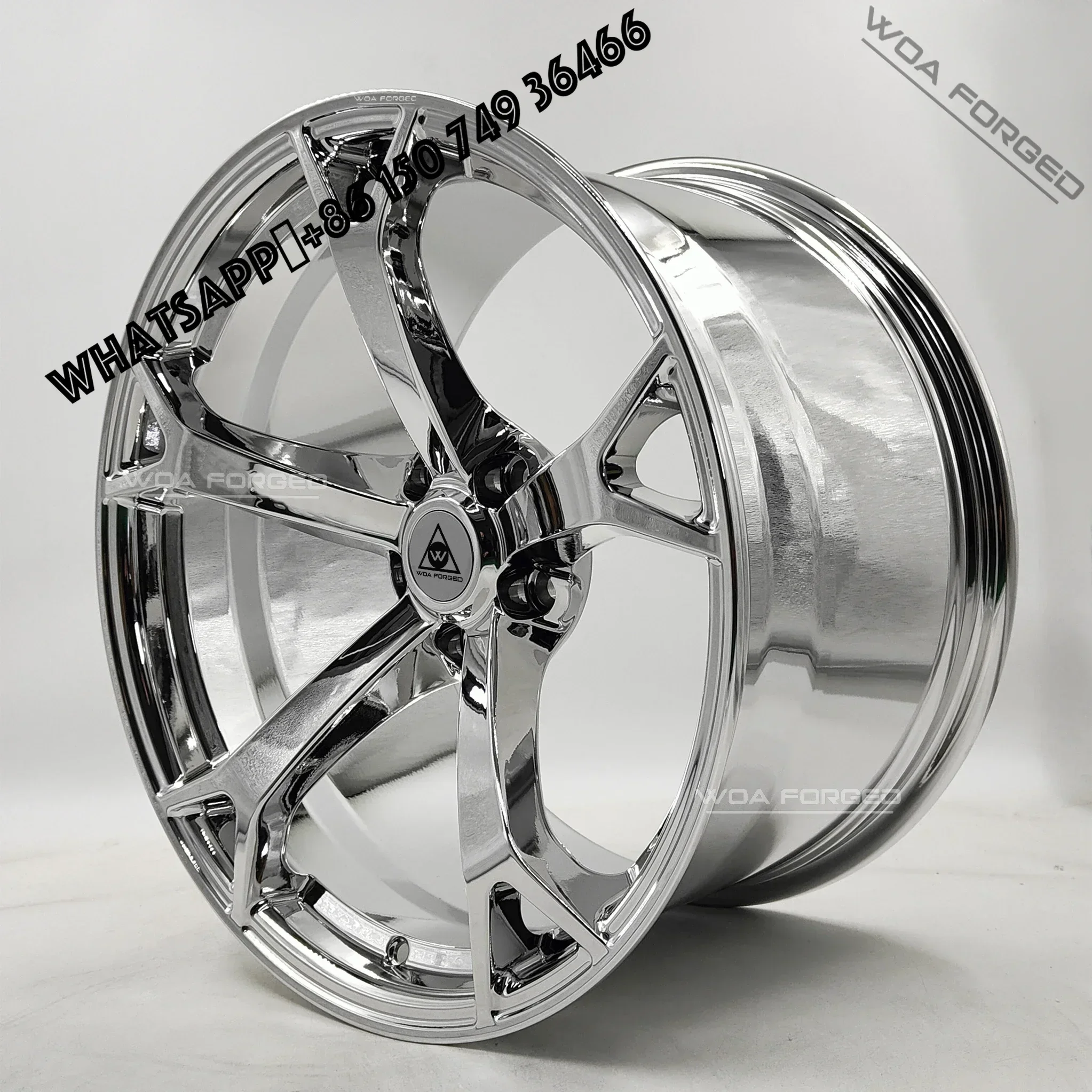 

6061-T6 Triple chromium JDM Deep Concave white Chrome Forged Wheel 18 19 Inch for Nismo V1 Nissan 300Z 350Z 370Z honda