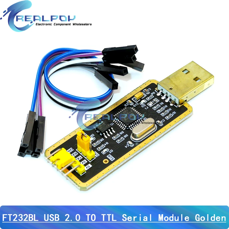 FT232 FT232BL FT232RL USB 2.0 to TTL Level Download Cable to Serial Board Adapter Module 5V 3.3V Debugger TO 232 support win10