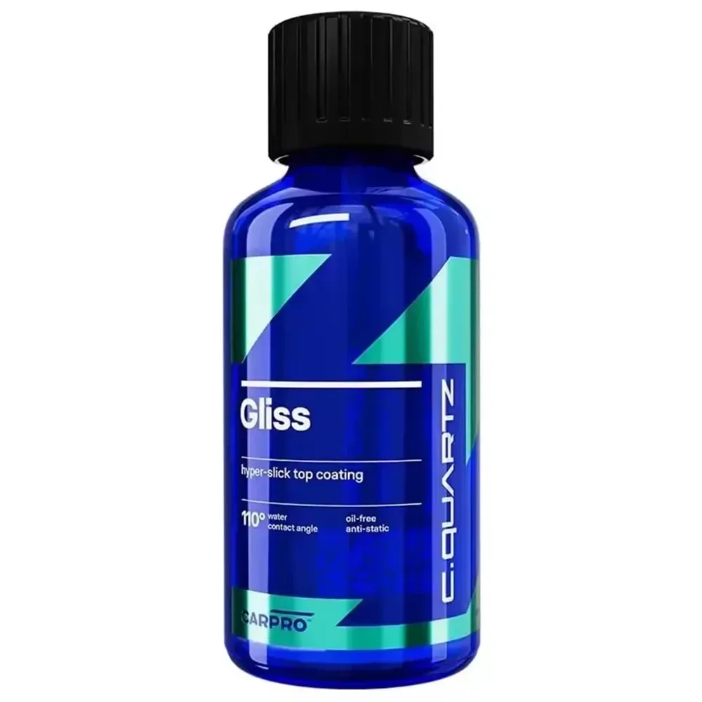 

2026 Newest CARPRO Gliss 50ml Kit Ceramic Coating for Cars Hyper Smooth Hydrophobic Nano Top-Coat with Microfiber Applicators