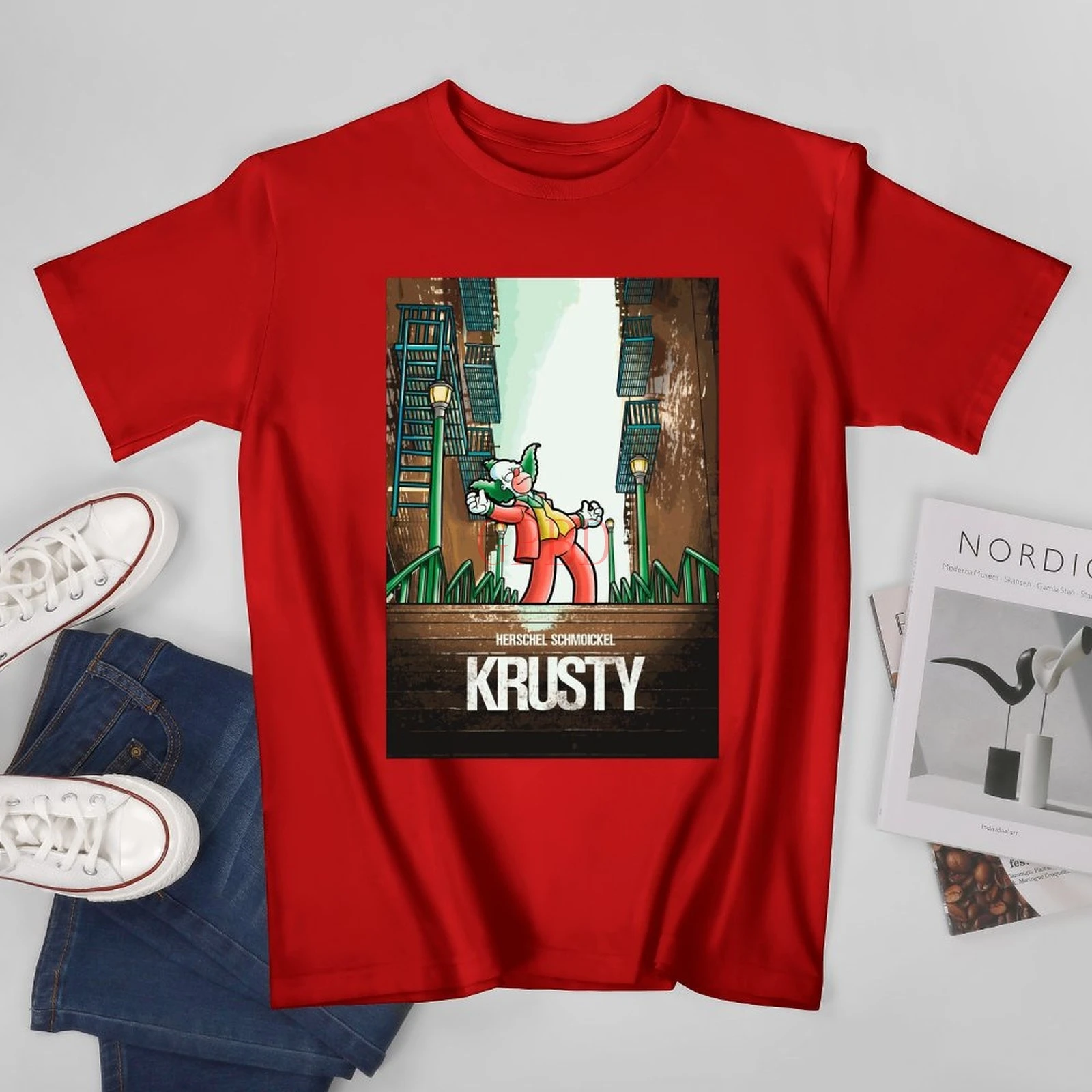 Krusty The Clown T-Shirt By Trheewood  The Shirt