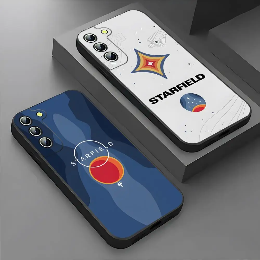 S-StarfieldS Vertical Phone Case For Samsung S26 S25 Ultra S24 S22 S23 Fe S21 Plus A54 A37 A16 A53 A57 A17 Back Cover