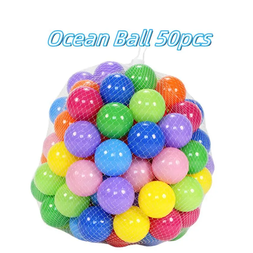 30/50 pçs colorido oceano bola esportes ao ar livre bola colorida piscina onda bola brinquedo divertido do bebê pressão ambiental balão de ar