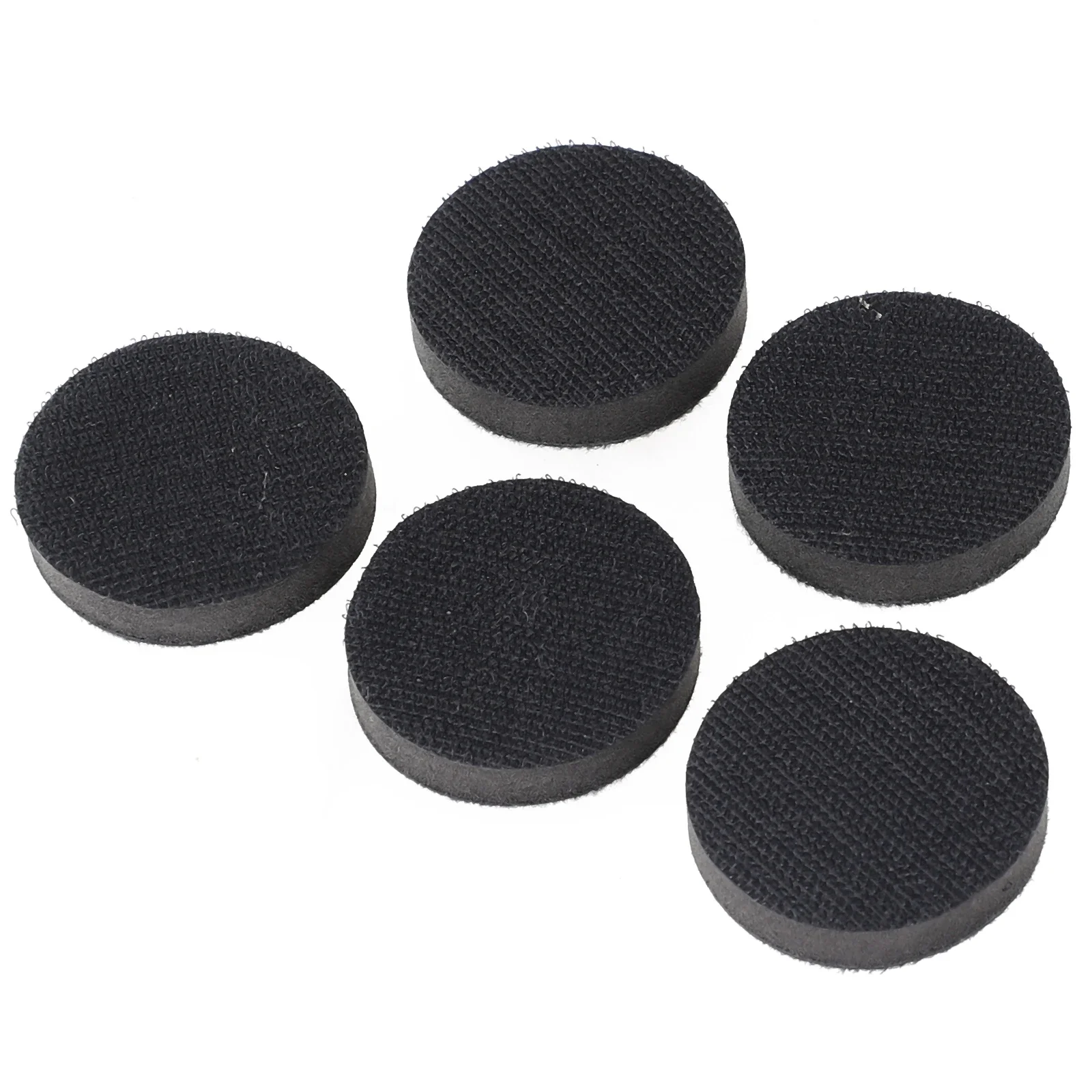 

Home Interface Pads Backing Pad Parts Replacement 5pcs Black+white Buffer Cushion Buffer Backing Hook And Loop