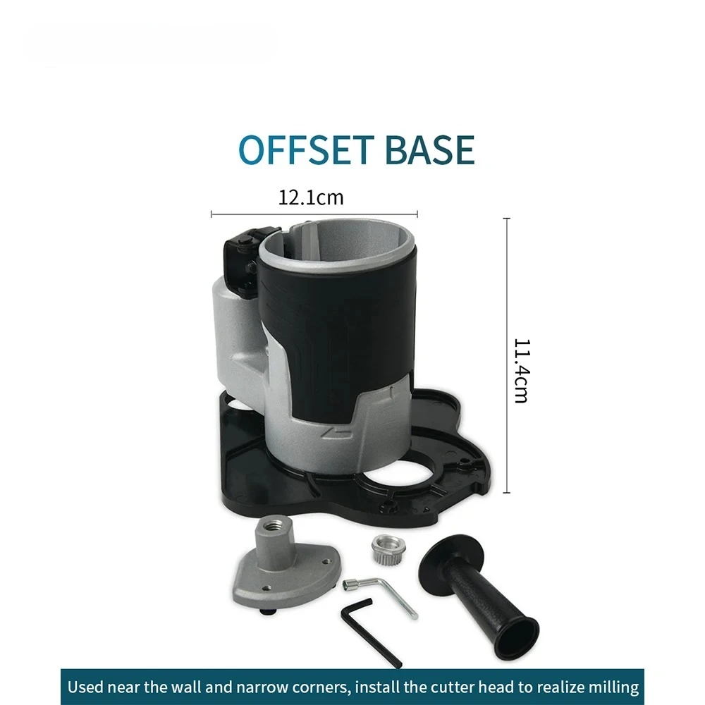 Wooden Router Base Woodworking EngravingTrimming Milling Machine Base Electric Trimmer Machine Base For Power Tool Accessories