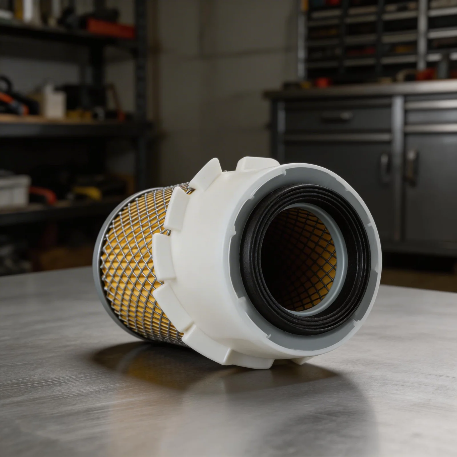 Engine Life Extension Air Filter ABS Material Filter Paper for media Filtration Efficiency 99.5 Heavy Equipment Operation