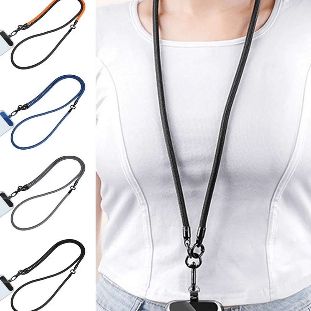 

Switchable 3-in-1 Phone Lanyard Adjustable Length Wrist Strap Mobile Phone Chain Anti-Lost Neck Hanging Crossbody Phone Strap