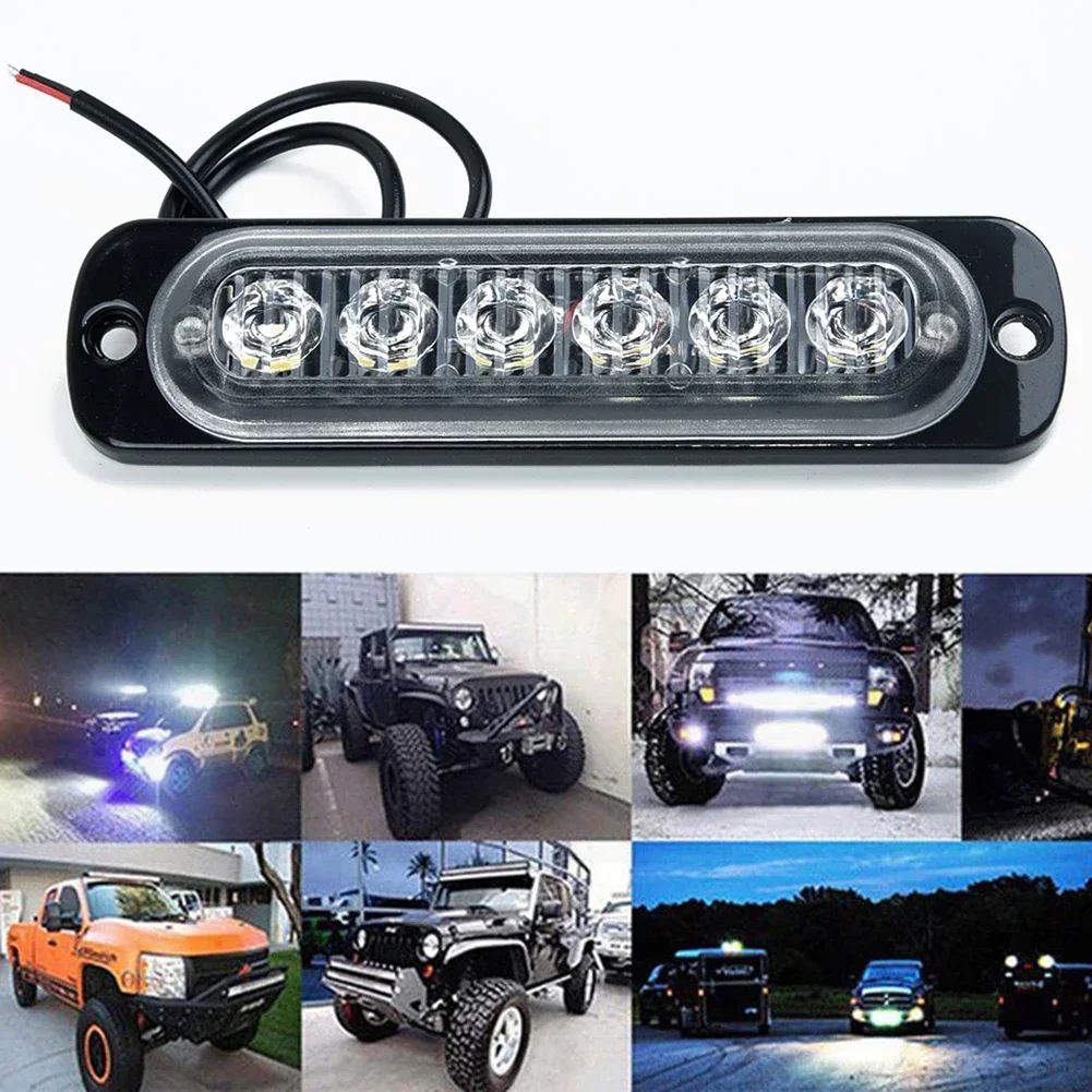 

Car 12W DC 12V LED Work Light Bar Driving Lamp Fog Lights For Off Road SUV Car Boat Truck LED Headlights Daytime Running Lights