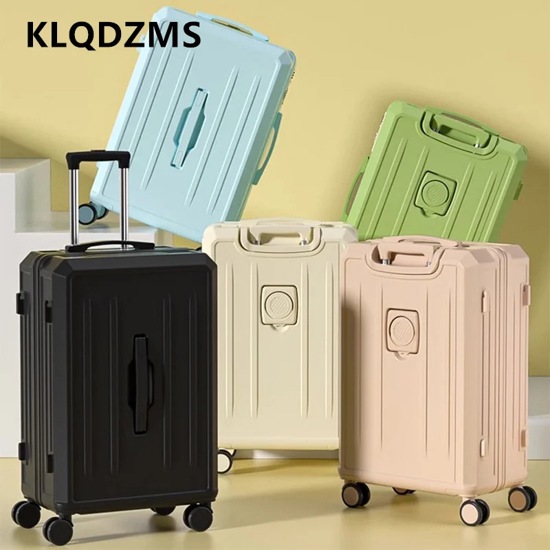 KLQDZMS USB Charging Suitcase Multifunctional Boarding Box 20