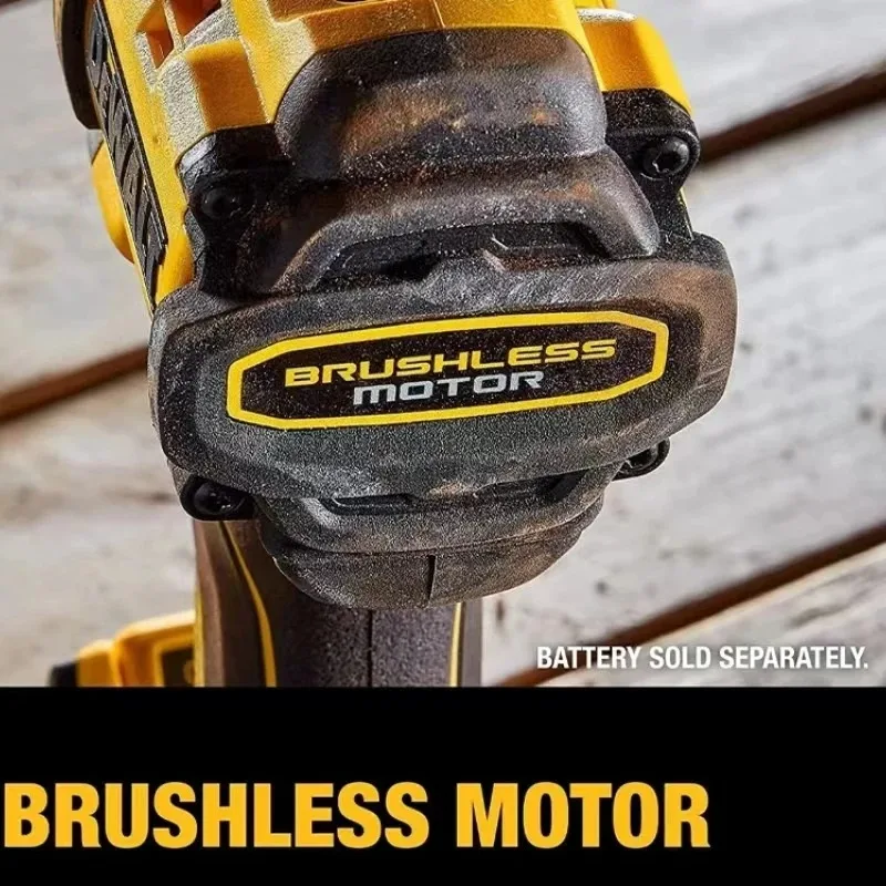 DEWALT DCD805 최대 브러시리스 무선 해머 드릴 드라이버, 휴대용 무한 가변 핸드 드릴 도구, 20V