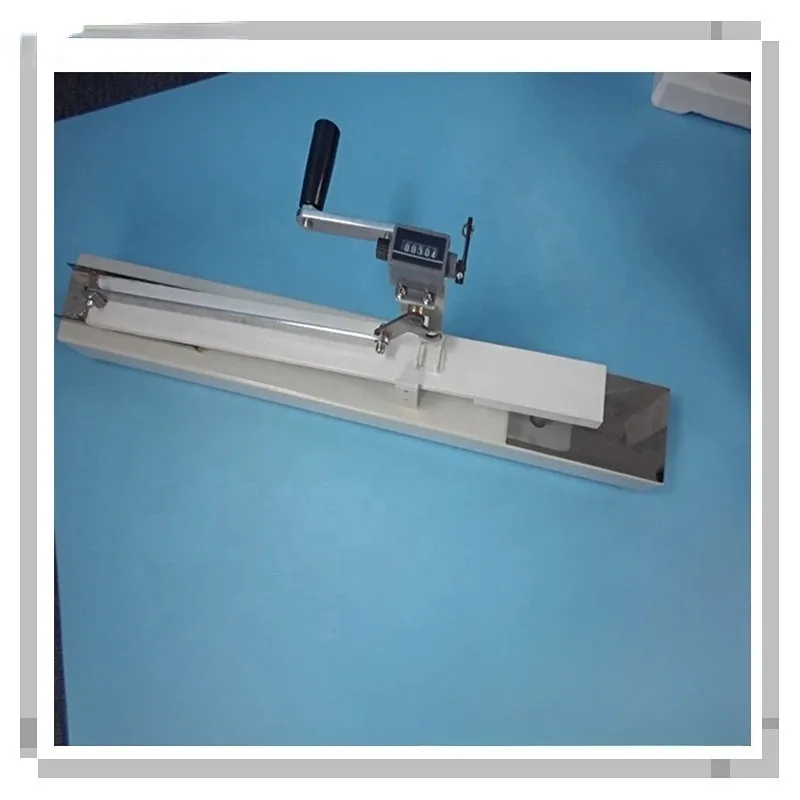 Electronic Manual Abrasion Tester 220V for Dry Wet Rubbing Textile Color Fastness Crocking Decolorization Measurement