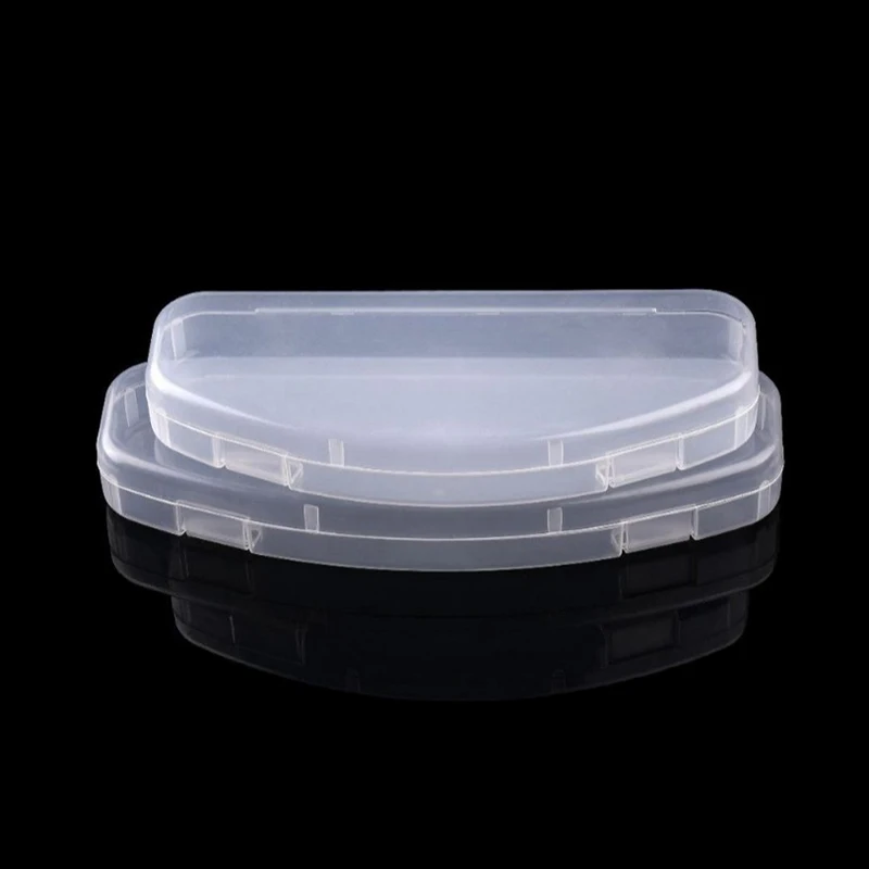 Transparent Plastic Storage Box Baby Bib Storage Box Power Tools Holder Portable Tableware Case Jewelry Storage