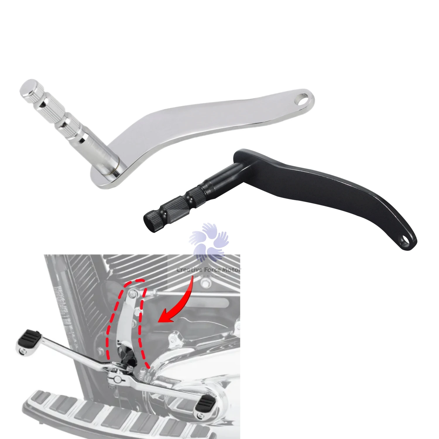 2018-رابطة ذراع ناقل الحركة الممتدة للدراجة النارية لـ Harley FL Softail Slim Fat Boy 114 Heritage Classic FLHC Deluxe