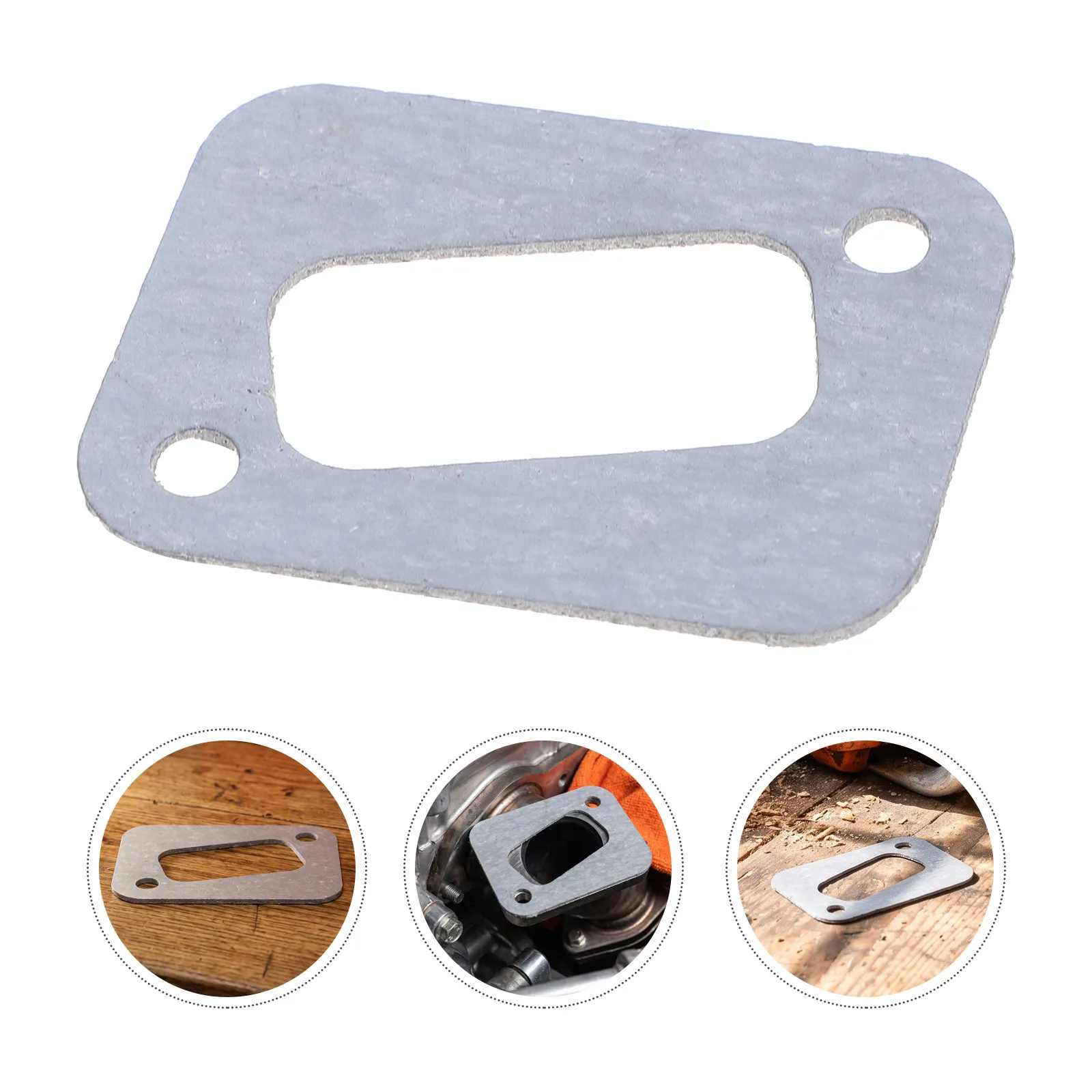6Pcs Chainsaw Muffler Exhaust Gasket Flexible Resistant Seal for Engine Maintenance Exhaust Gasket