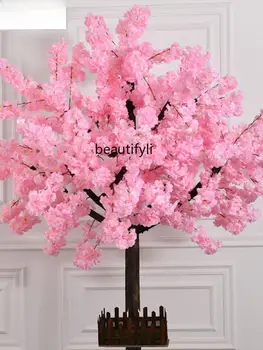 FG26人工桜の木 大きな模造桃の木 室内装飾 ウェディング装飾 8 best sales 桃の木 - №3