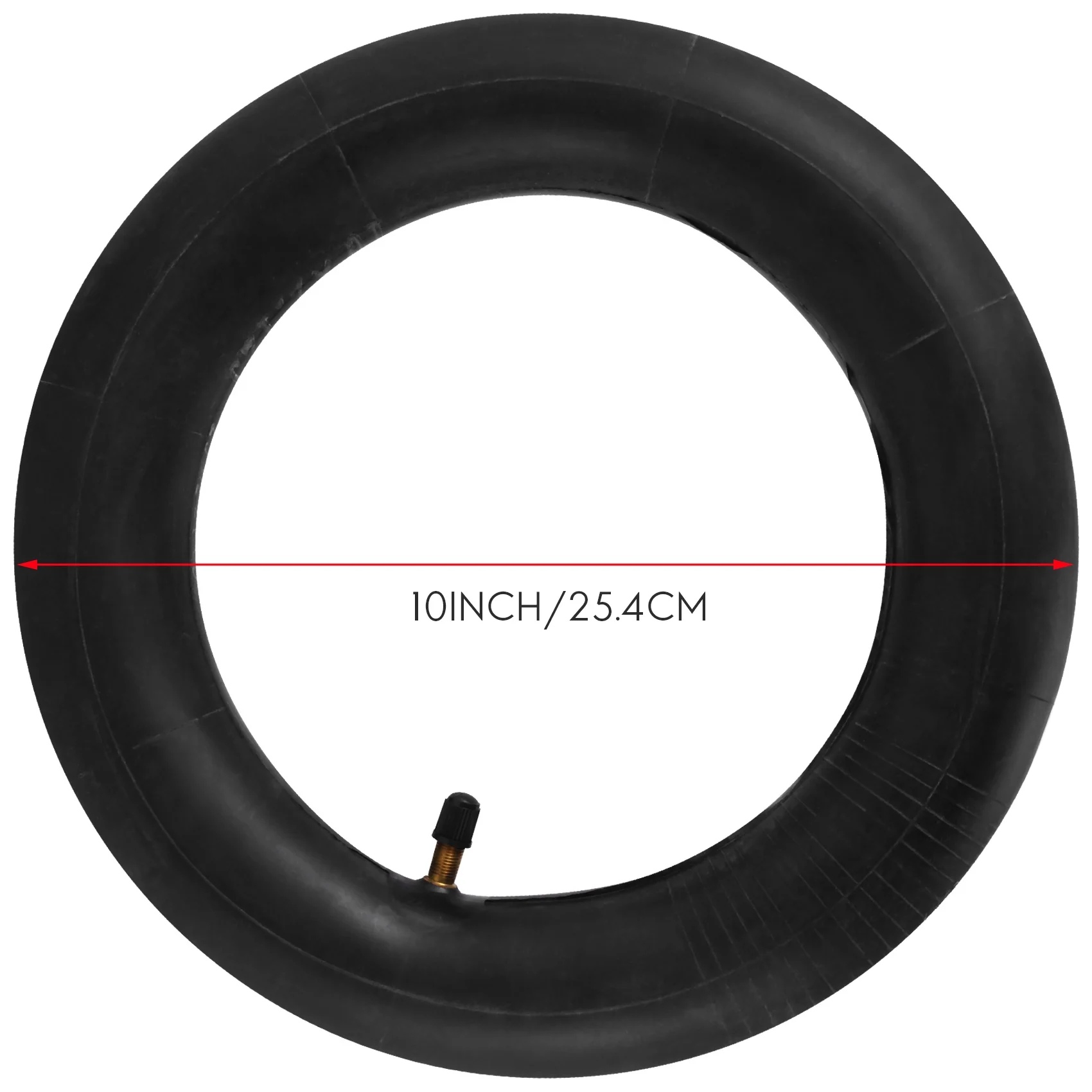 

A33K-10 Inch Electric Scooter Tire Tyre 10X2 Inflation Wheel Tyre Inner Tube Wanda 10X2 (54-156) Pneumatic Tyre For Xiaomi Mijia
