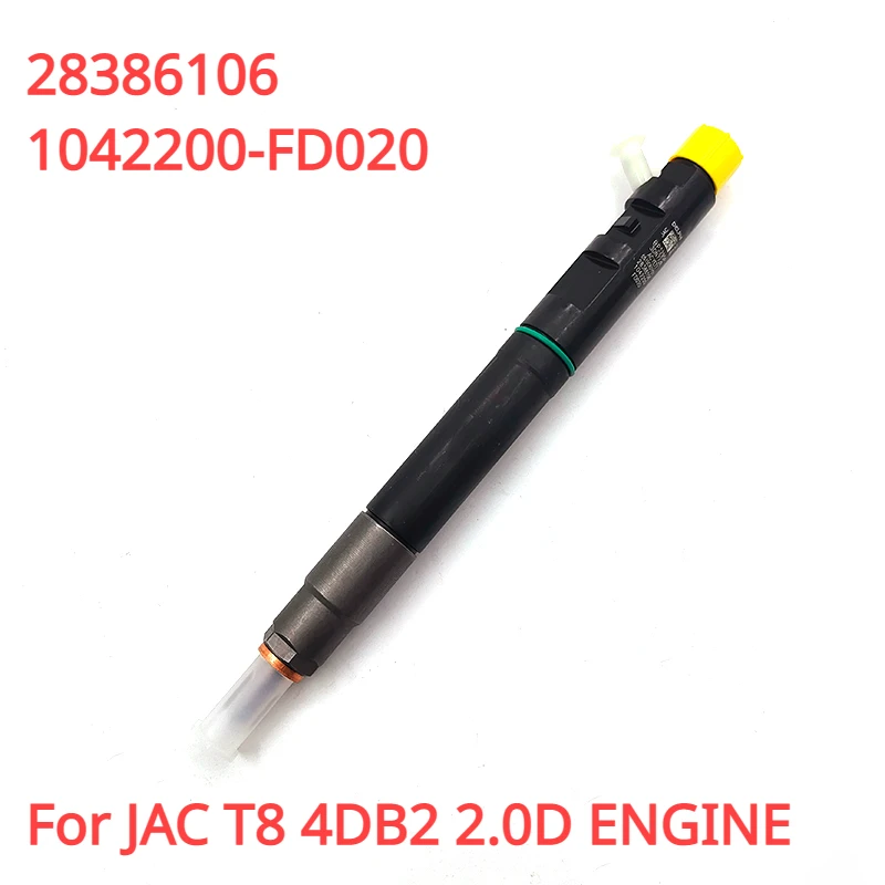 28386106 New Diesel Injector Nozzle 1042200FD020 For JAC T8 NAVISTAR/SHUAILING 4DB2 2.0D ENGINE